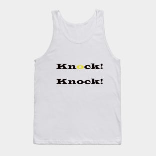 Trump.Knock knock Tank Top